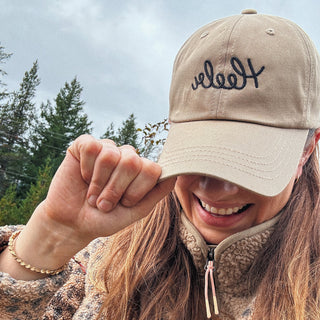 Chino Cotton Embroidered Dad Hat