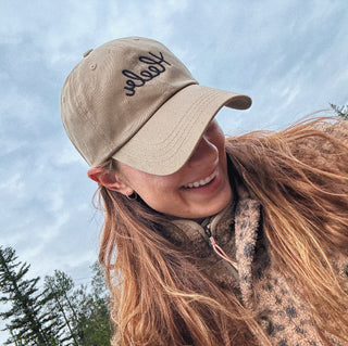 Chino Cotton Embroidered Dad Hat